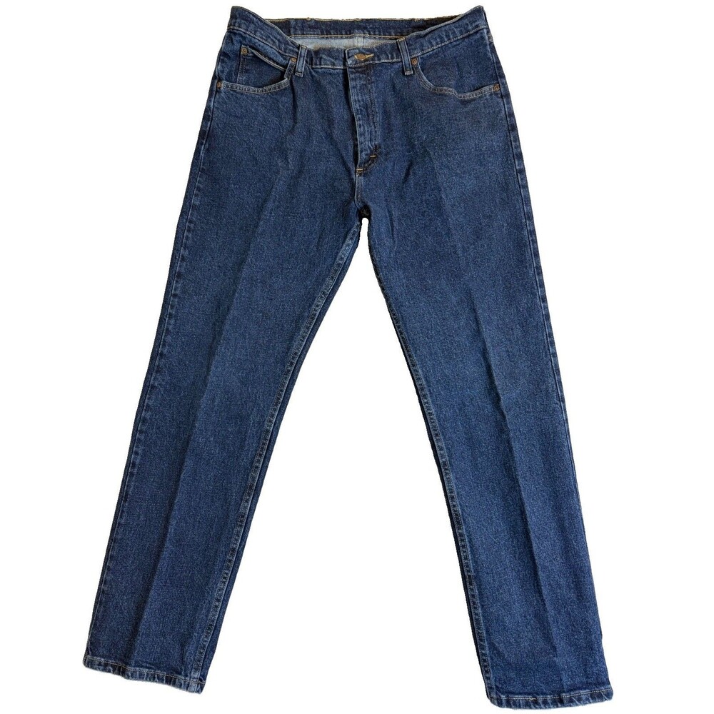 Wrangler Jeans Flex Comfort Mens Size 36 x 32 Blue 1096fx Work Jeans #2